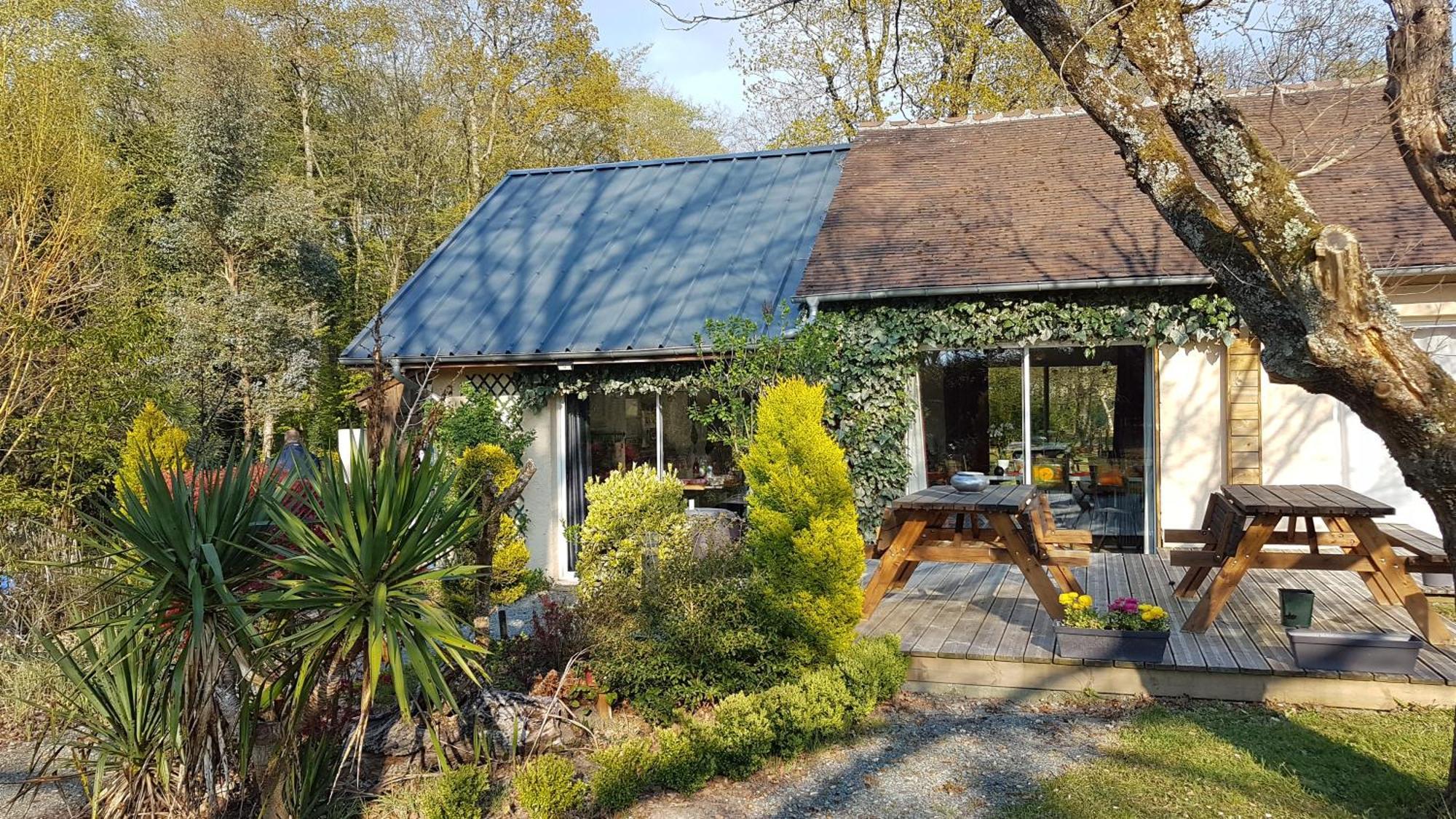 Domaine De Sahil Bed & Breakfast Saint-Romain-sur-Cher Exterior photo